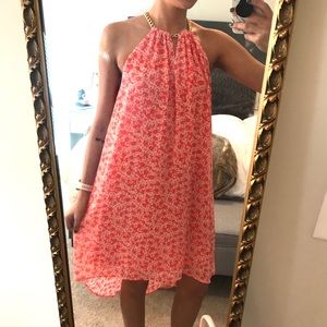 Michael Kors High-Low Pink/Peach Dress